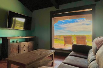 Stagecoach living room view