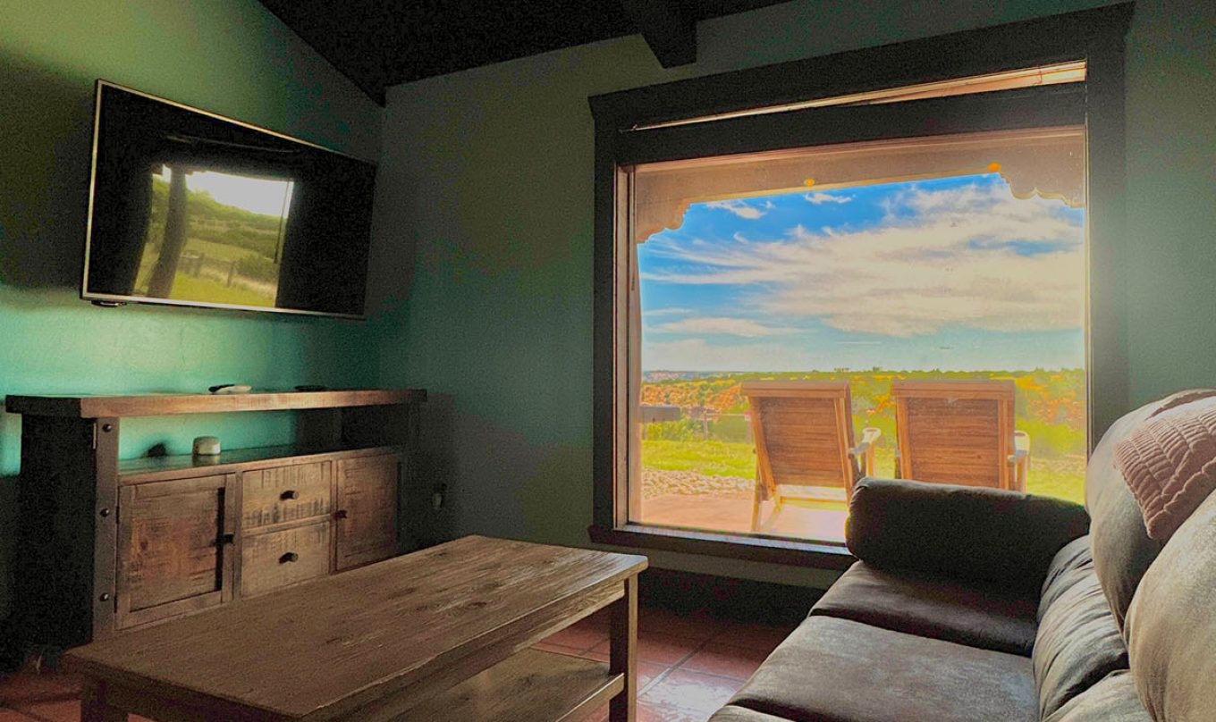 Stagecoach living room view